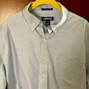 Lands’ End NO IRON Oxford shirt (16x35)